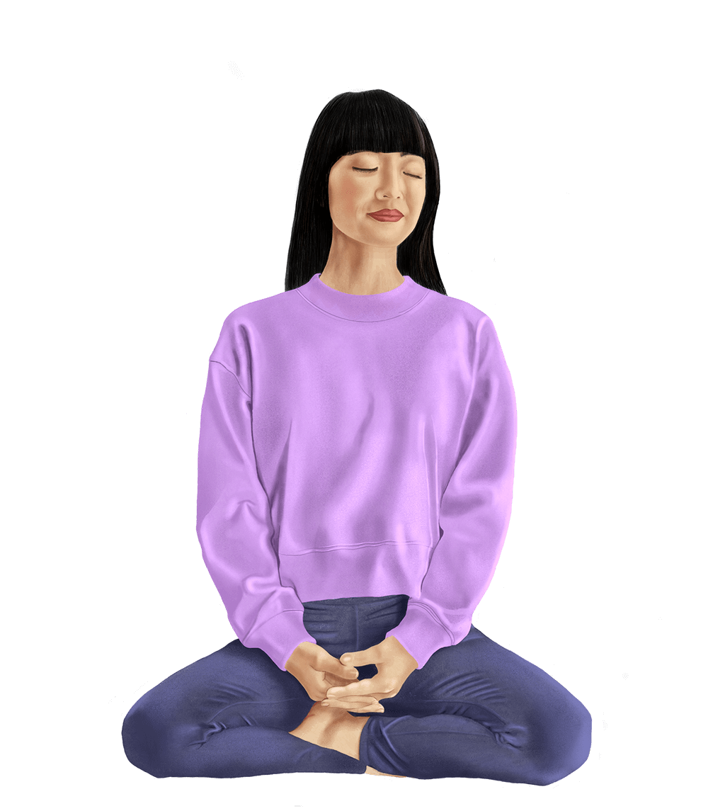 Meditating Woman